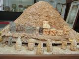 Adiyaman Museum - little Nemrut tumulus and heads display