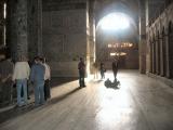 Hagia Sophia aisle, divided from nave by 4 columns from Ephesus (each of 2 aisles)