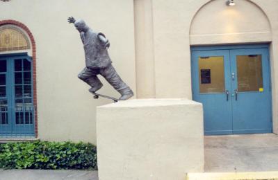 Skateboarder, UC Berkeley