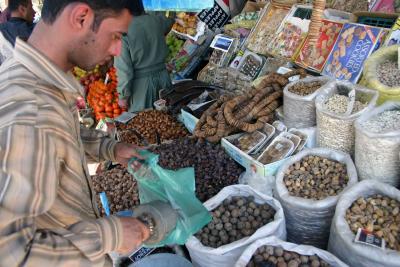 Bagging the nuts