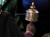 Mani prayer wheel