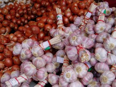 Garlic in Windsor Market