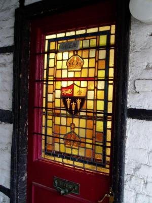 Stained Glass Door. Eton