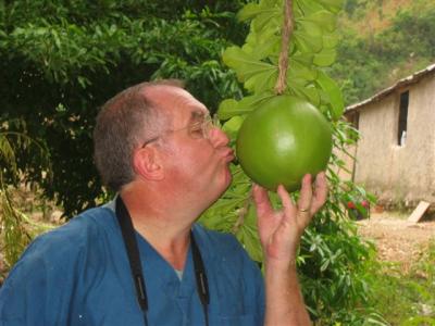 Bill kissing the gourd