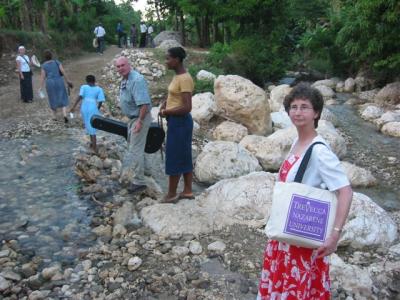 our last creek crossing