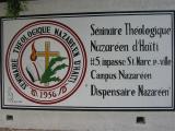 walking around the Seminaire Theologique Nazareen d'Haiti #5, impasse St-Marc, Petionville Campus Nazarene