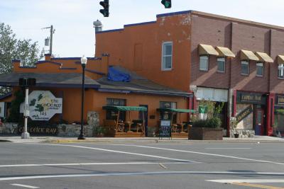 The Celtic Ray. The two story section is now closed due to roof damage.