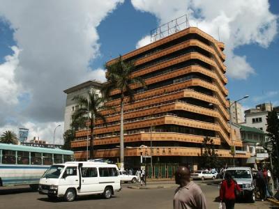 Kenyatta Avenue at Kimathi Street