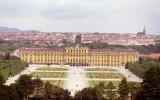 View of Schnbrunn from the Glorietta, built to commemerate the 1757 defeat of Prussia in the Seven Years War