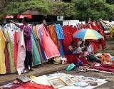 Clothing at the Saturday market