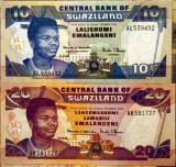 Swaziland issues its own currency, the Emalangeni, which is pegged to the South African Rand, which is accepted everywhere