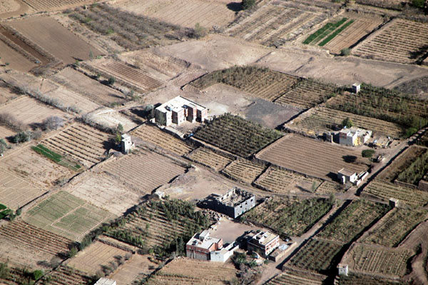 Farmland near Sanaa, Yemen