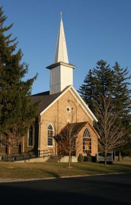 Country church just outside Waterloo