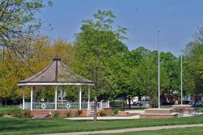 Spring in Foster Park - Just Waiting for the Weddings, Picnics and Band Concerts