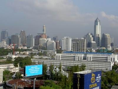 The view of Bangkok City