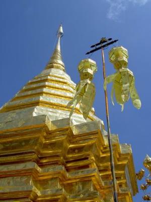 'Tung' & Gold Chedi of Wat Phra That Doi Suthep