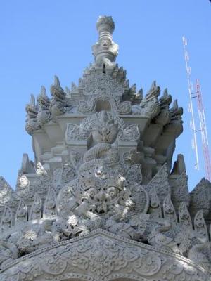 Detailly designed gate at Wat Phra Singha