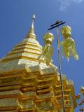 Tung & Gold Chedi of Wat Phra That Doi Suthep