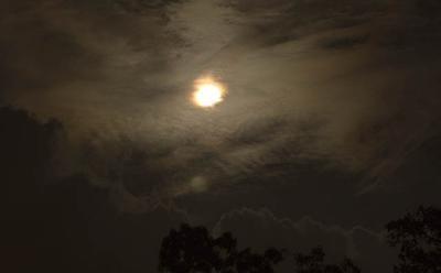 Skyscape Moon and Clouds 2