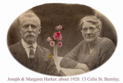 Joseph And Margaret Harker 1920