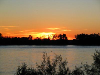 Sunset on Mississippi