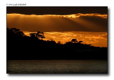 dramatic sunset over Portishead from Battery Point 2 - sea lightened copy.jpg