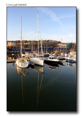 boats - reflection - Portishead marina 2.jpg