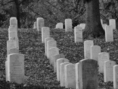 Gallery - Arlington Cemetery - B&W