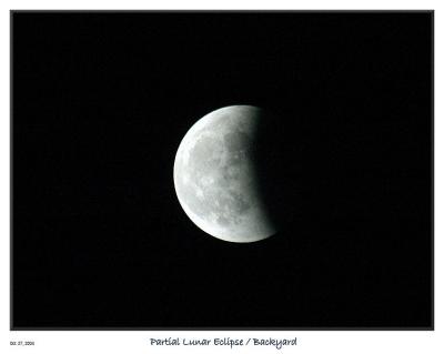 Partial Lunar Eclipse