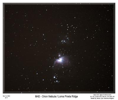 M42 - Orion Nebula