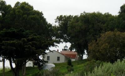View from the trail of Point SLO Lighthouse
