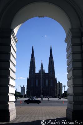 Catedral desde Palacio Municipal