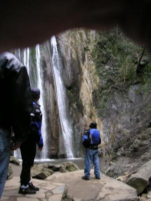 Joe checking out the view