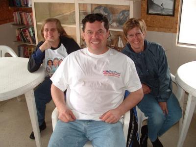 Miriam, Darcy and Linda