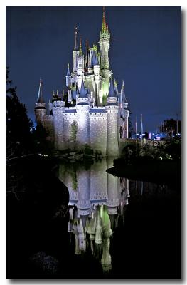 Castle at night