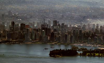 Vancouver View from Grouse Mountain