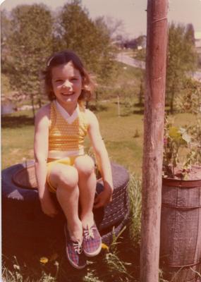 1975 - my front yard