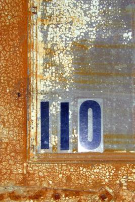Studio 110 Sign - Detail