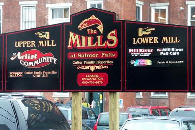 The Mills - Directory Sign