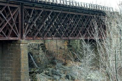 Deck Truss RR Bridge