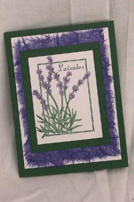 Lavender  Card