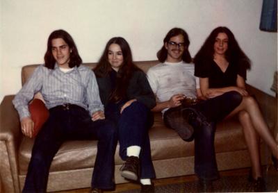 Richard, Cheryl, George and Rachele12/24/72