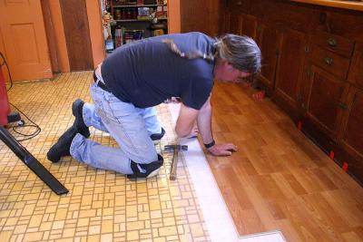 Installing A Kitchen Floor