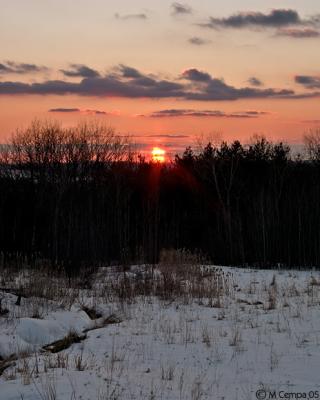 late winter sunset #2