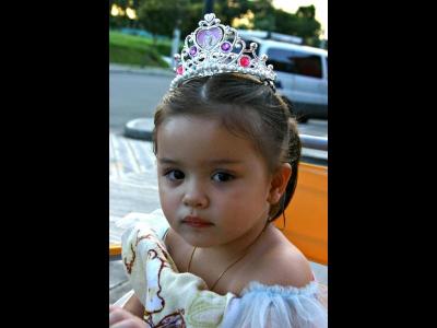 A princess with attitude