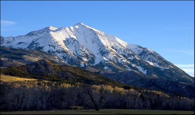 Mount Sopris...