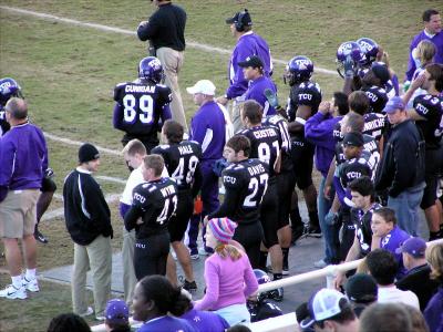 TCU Sideline