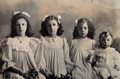 Four Mitchell sisters