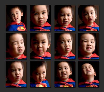 101 Expressions of Superboyby Michael Soo