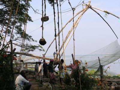 Kochi - Chinese fishing nets